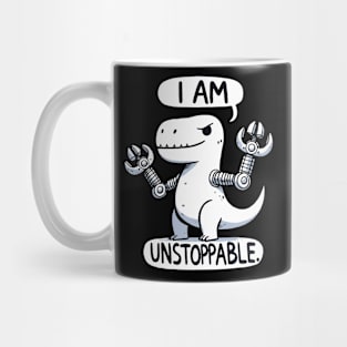 I am unstoppable TRex Dinosaur Mug